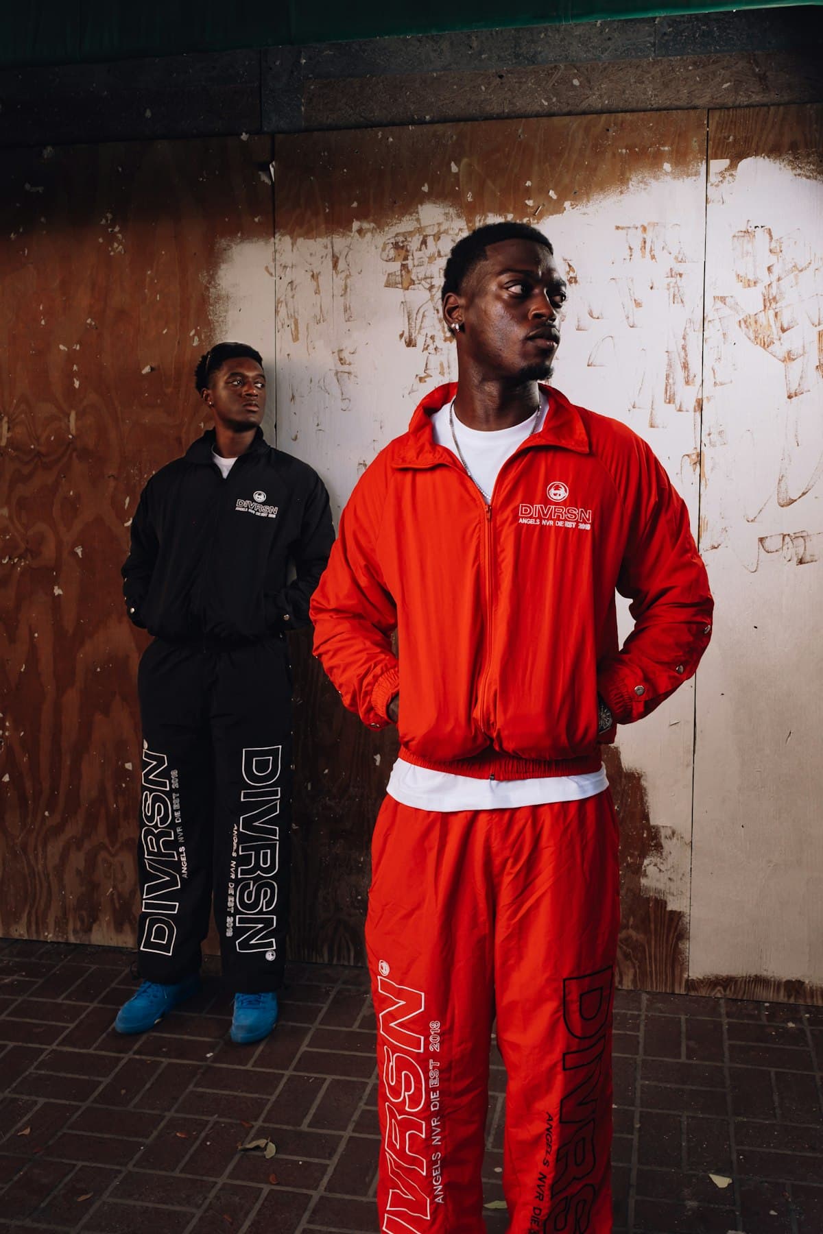 Activewear model wearing custom manufactured apparel